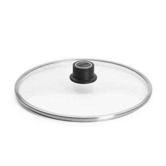 Woll Ecologic Safety Glass Lid 11-Inch in Black at Nordstrom