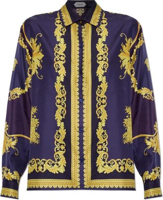 Versace Donna, Camicette, Multicolore, 2Xs, new