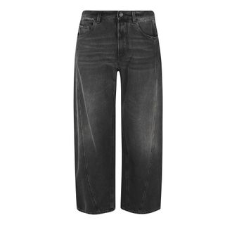 Dolce & Gabbana Loose-fit Jeans, male, Black, Size: S L30 Denim Trousers