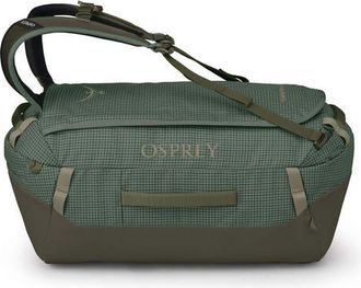 Osprey Transporter 40-Liter Duffle Carry-On Luggage in Pine Leaf/Earl Grey at Nordstrom
