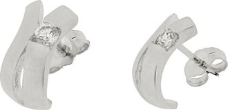 Orphelia Dames 925 Sterling Zilveren Stud Oorbellen - Zilver ZO-5312