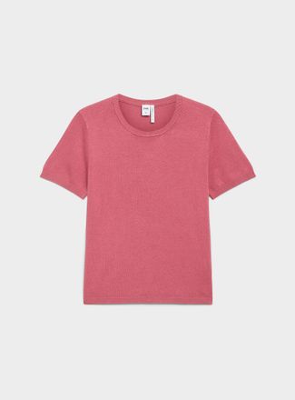 Twik Womens Short sleeves flowy knit sweater