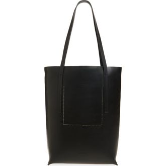 Rick Owens Borsa Medium Leather Shopper in Black at Nordstrom