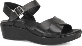 Kork-ease Womens Myrna Ankle Strap Sandal In Black