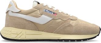 Autry Sneakers, male, Beige, 8 UK, Reelwind Low Trainers