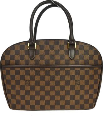 Louis Vuitton Sarria Damier Brown Canvas Handbag (Pre-Owned)