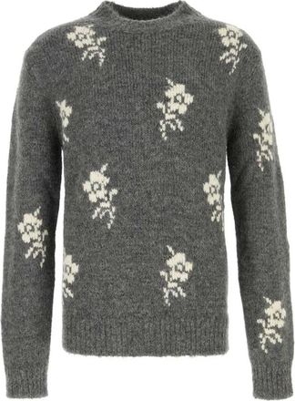 Jil Sander Heren, Truien, Grijs, Maat: XL Wol