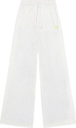 Off-white Pantaloni Off Stamp - Bianco
