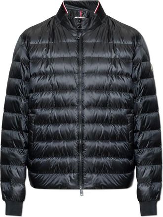 Moncler Rigel Down Jacket - Heren - Gewatteerde jassen - Zwart - 3XL - Leer - Jassen