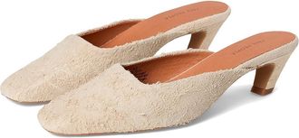 Free People Avenue Heels Womens Shoes Sand Hairy Suede : EU 36.5 (US Womens 6.5) M