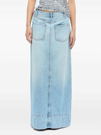 Sportmax Gonna Piave lunga - Blu