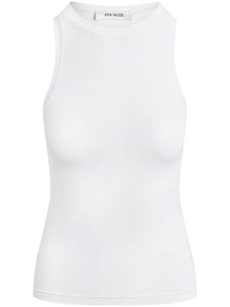 Aya Muse cotton tank top - women - Cotton - S - White