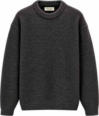 Rold Skov Maglione Dean a girocollo - - Knitwear - Uomo - Nero - M