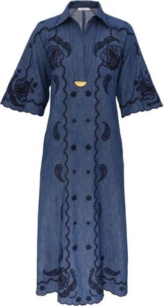 Zimmermann Dresses Navy - female - Zimmermann - Midi Dresses - Blue - XS - Dresses