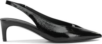 Del Carlo Paris Pump - Dames - Pumps - Zwart - 40 EU - Leer - Schoenen