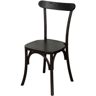 Biscottini International Ash wood chair 90x44x43 cm Vintage Thonet chair Kitchen chair Dining room chair Modern Dining chair Wooden Rustic chairs