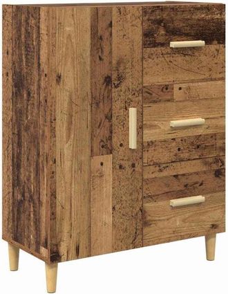 vidaXL Sideboard Old wood 34 x 69.5 x 90 cm Engineered wood vidaXL