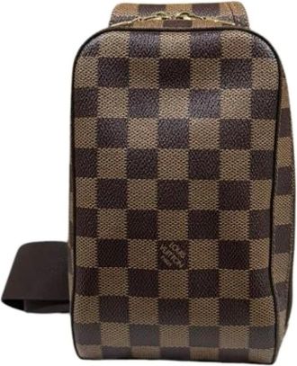 Louis Vuitton Pre-owned Cross Body Bags, female, Brown, Size: ONE SIZE Pre-owned Damier Sling Bag