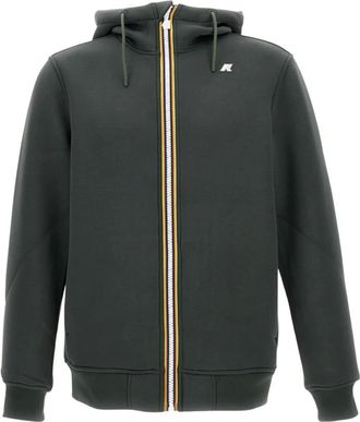 K-Way Hoodies & sweatvesten, Heren, Groen, L, Light Scuba Jacket