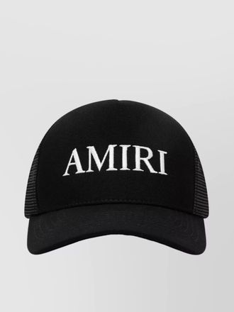 Amiri logo embroidered baseball cap