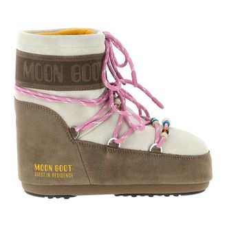 Moon Boot Icon Low Suede Beads Boots - female - Moon Boot - Skiing & Snowboarding - Multicolor - 3 UK - Sport