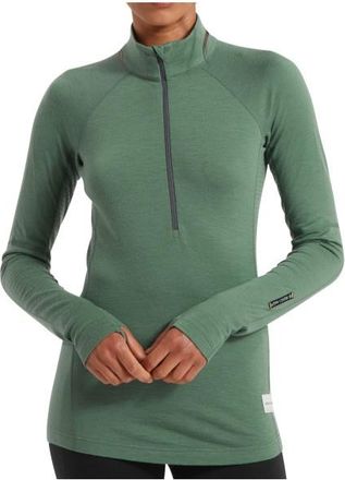 Artilect Flatiron 185 1/4 Zip Merinounterw&auml;sche f&uuml;r Damen | oliv