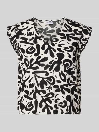 Pieces Regular Fit Blusentop aus reiner Viskose Modell BARRI in Black, Gr&ouml;&szlig;e XS