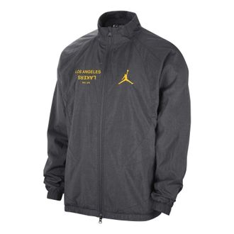 Nike Jordan Air Jordan Los Angeles Lakers Courtside NBA Jam Jacket Asia Sizing Medium Ash Purple Smoke FV8193-254