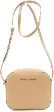 Armani Pre-owned Cross Body Bags, male, Beige, Size: ONE SIZE Pre-owned Crossbody Bag