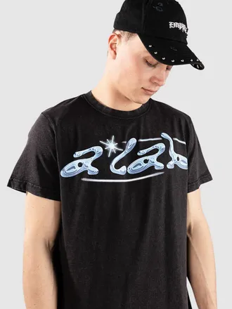 A.Lab Iridescent Camiseta negro