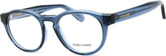 Ferragamo SF2987E 450 Transparent Azure 50mm