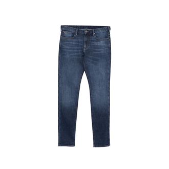 Emporio Armani J06 Slim-fit Jeans - Heren - Slim Fit Jeans - Blauw - W30 - Katoen - Jeans