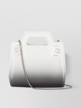 Ferragamo gancini mini leather shoulder bag