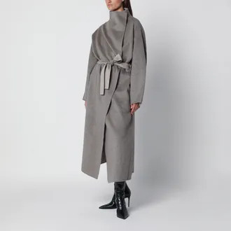 Frankie Shop Cappotto Leroy beige in misto lana