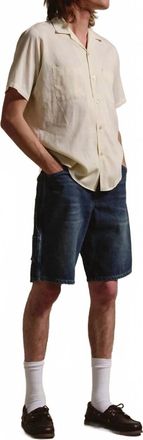One Of These Days Painter Denim Shorts In Indigo