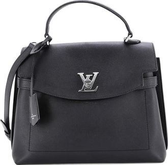 Louis Vuitton Lockme Ever Handbag Leather MM satchel - Zwart