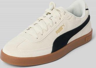 Puma Sneaker aus Leder mit Gummisohle Modell PUMA CLUB II ERA in Hellgrau, Gr&ouml;&szlig;e 41
