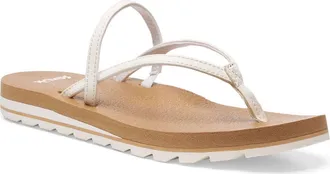 Sanuk Yoga Strappy Sandal in White at Nordstrom, Size 11