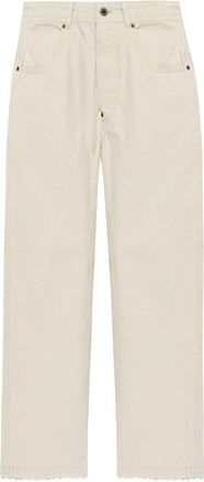 Maison Margiela Jeans dritti con fibbia - Toni neutri