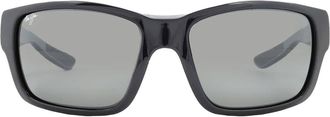 Maui Jim Mangroves Neutral Grey Wrap Mens Sunglasses 604-02 60