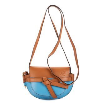 Loewe Pre-owned Womens Gate Dual Mini Shoulder Bag - Brown - One Size