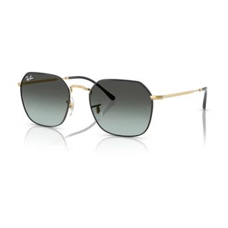 Ray-Ban Stijlvolle zonnebril met blauw gradi&euml;nt lenzen - unisex - Zonnebrillen - Zwart - 53 MM - Accessoires