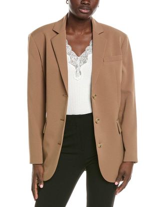 Kenneth Cole Luxe Twill Slim Jacket
