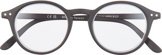 Izipizi 47mm Rectangular Reading Glasses in Black at Nordstrom, Size +2.50