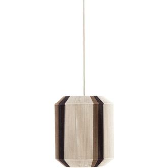 Light & Living Light&living - l&aacute;mpara colgante - Kozana - natural - textil