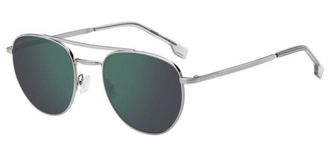 BOSS Boss 1631/S 6LB/MT Mens Sunglasses Silver Size 53