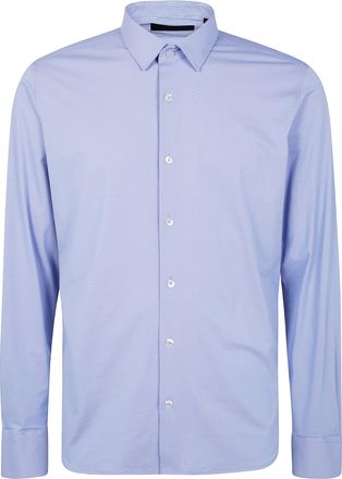 Roberto Ricci Design Oxford Jacquard Open Shirt