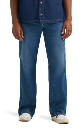 Wrangler Loose Straight Leg Jeans in Retro Blue at Nordstrom, Size 34 X 34