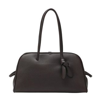 Jacquemus Shoulder Bags, female, Brown, Size: ONE SIZE The Turismo