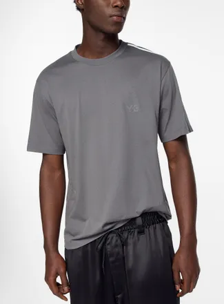 Yohji Yamamoto Mens Gradient stripe T-shirt